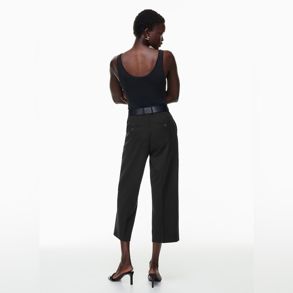 Aritzia Babaton Agency Cropped Pant in City Wool - Picture 4 of 6